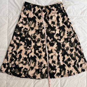 H&M Midi A-Line Skirt